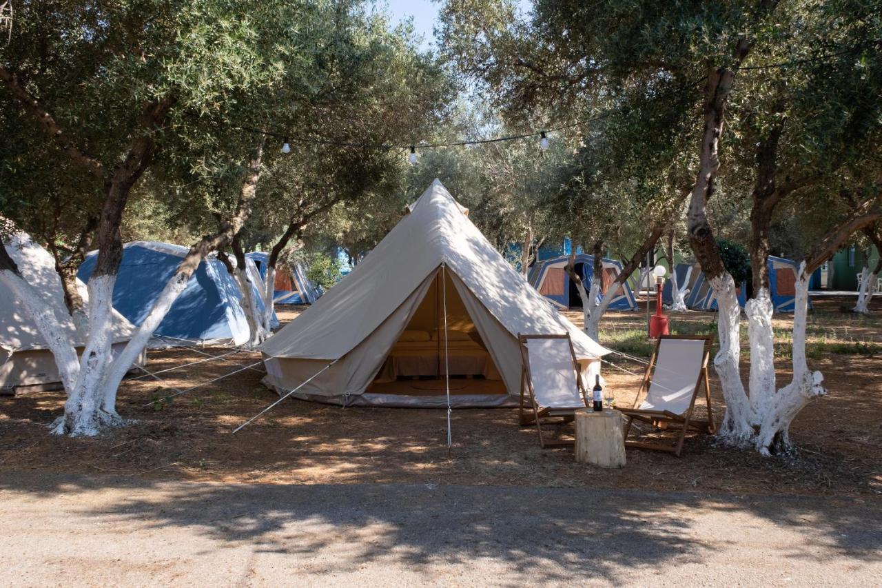 Camping Chania Kato Daratso Exterior foto