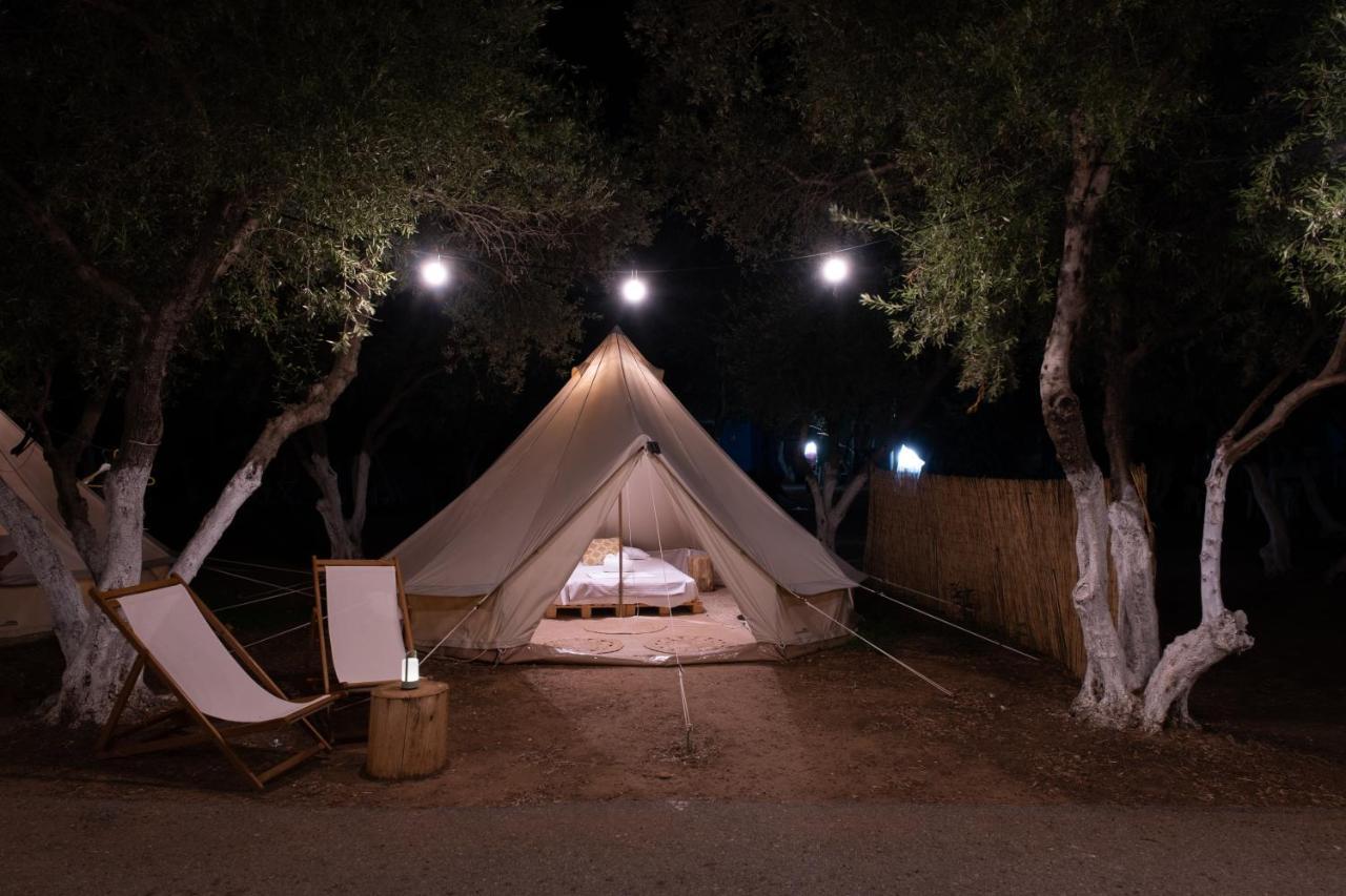 Camping Chania Kato Daratso Exterior foto