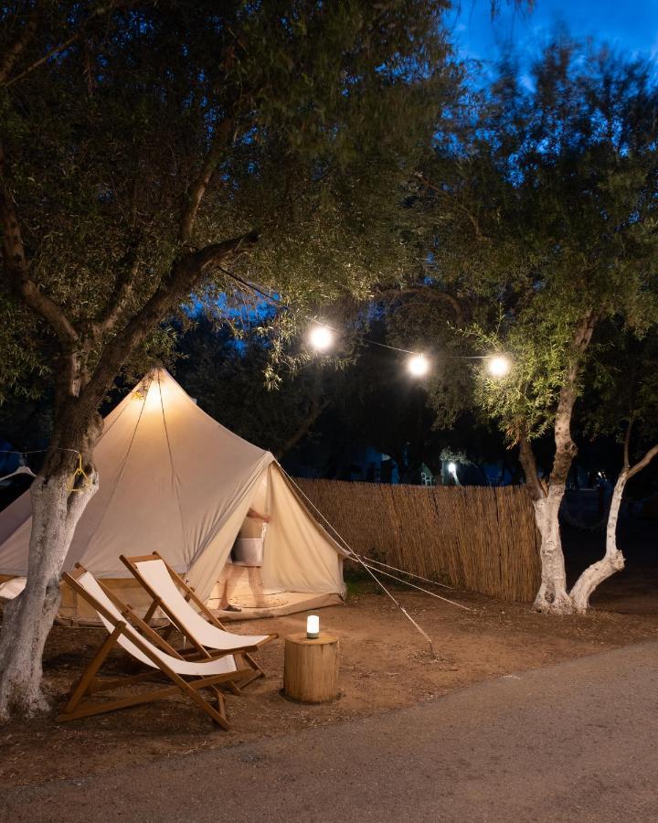 Camping Chania Kato Daratso Exterior foto